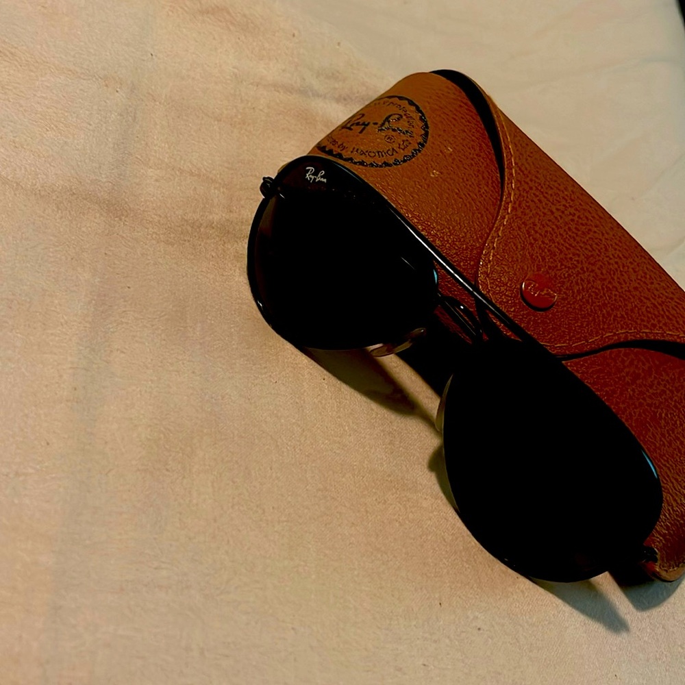 Ray Ban Aviator Black on Black